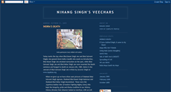 Desktop Screenshot of nihangsingh.blogspot.com