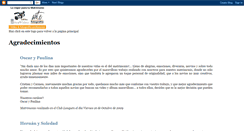 Desktop Screenshot of agradecimientos-artevideo.blogspot.com