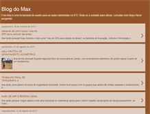Tablet Screenshot of maxrabelo.blogspot.com