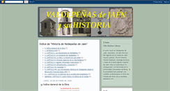 Desktop Screenshot of historia-valdepenas.blogspot.com
