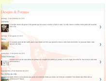 Tablet Screenshot of desejosepoemas.blogspot.com