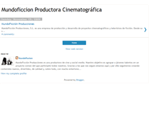 Tablet Screenshot of mundoficcionp.blogspot.com