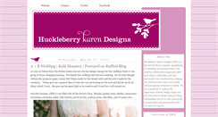 Desktop Screenshot of huckleberrykaren.blogspot.com