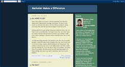 Desktop Screenshot of marketermakesadifference.blogspot.com