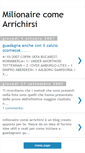 Mobile Screenshot of milionairecomearrichirsi.blogspot.com