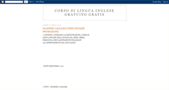 Desktop Screenshot of corsodilinguainglesegratuito.blogspot.com