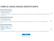 Tablet Screenshot of corsodilinguainglesegratuito.blogspot.com