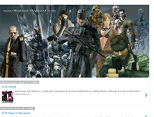 Tablet Screenshot of mgs1thebest.blogspot.com