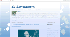 Desktop Screenshot of elrevisionista.blogspot.com