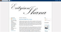 Desktop Screenshot of erityisenihana.blogspot.com