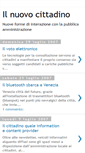 Mobile Screenshot of nuovocittadino.blogspot.com