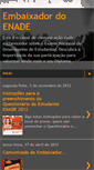 Mobile Screenshot of embaixadordoenade.blogspot.com
