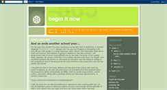 Desktop Screenshot of beginitnow.blogspot.com