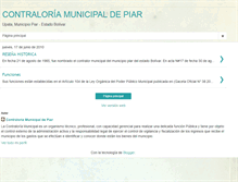 Tablet Screenshot of contraloriamunicipaldepiar.blogspot.com