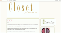 Desktop Screenshot of closetma.blogspot.com