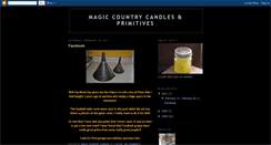 Desktop Screenshot of magiccountrycandles.blogspot.com