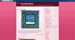 Desktop Screenshot of crystalkini.blogspot.com