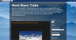 Desktop Screenshot of montblanctreks.blogspot.com