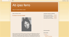 Desktop Screenshot of abipsoferro.blogspot.com