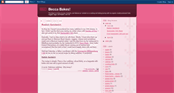 Desktop Screenshot of beccabakes.blogspot.com