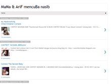 Tablet Screenshot of mamalieynaforcontest.blogspot.com