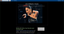 Desktop Screenshot of celebrityfuzznow.blogspot.com