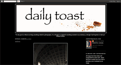 Desktop Screenshot of daily-toast.blogspot.com