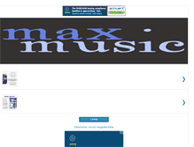 Tablet Screenshot of maxmusicteam.blogspot.com