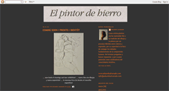 Desktop Screenshot of elpintordehierro.blogspot.com