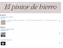 Tablet Screenshot of elpintordehierro.blogspot.com