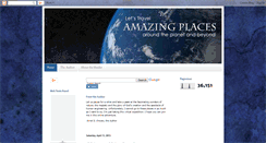 Desktop Screenshot of letstravelamazingplaces.blogspot.com