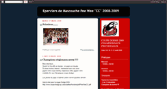 Desktop Screenshot of eperviersmascouche.blogspot.com
