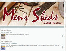 Tablet Screenshot of centralcoastshedcluster.blogspot.com