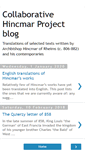 Mobile Screenshot of hincmar.blogspot.com