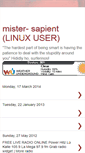 Mobile Screenshot of mister-sapient.blogspot.com