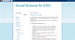 Desktop Screenshot of eso-socialscience.blogspot.com