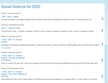 Tablet Screenshot of eso-socialscience.blogspot.com
