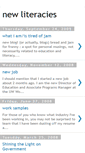 Mobile Screenshot of newliteracystudies.blogspot.com