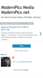 Mobile Screenshot of modern-pics-media.blogspot.com