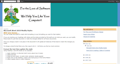Desktop Screenshot of fortheloveofsoftware.blogspot.com