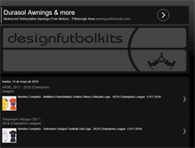 Tablet Screenshot of designfutbolkits.blogspot.com