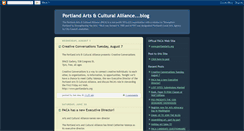Desktop Screenshot of portlandarts.blogspot.com