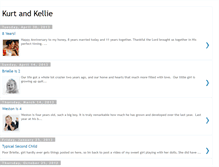 Tablet Screenshot of kurtandkellie.blogspot.com