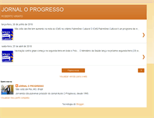 Tablet Screenshot of jornaloprogresso.blogspot.com