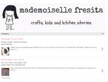 Tablet Screenshot of mademoisellefresita.blogspot.com
