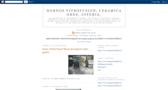 Desktop Screenshot of hornosvitrofusionceramica.blogspot.com