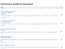 Tablet Screenshot of islamabad-academy.blogspot.com