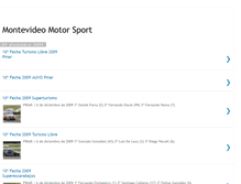 Tablet Screenshot of montevideomotorsport.blogspot.com