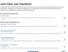 Tablet Screenshot of hairnow.blogspot.com