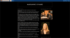 Desktop Screenshot of marianneohare.blogspot.com